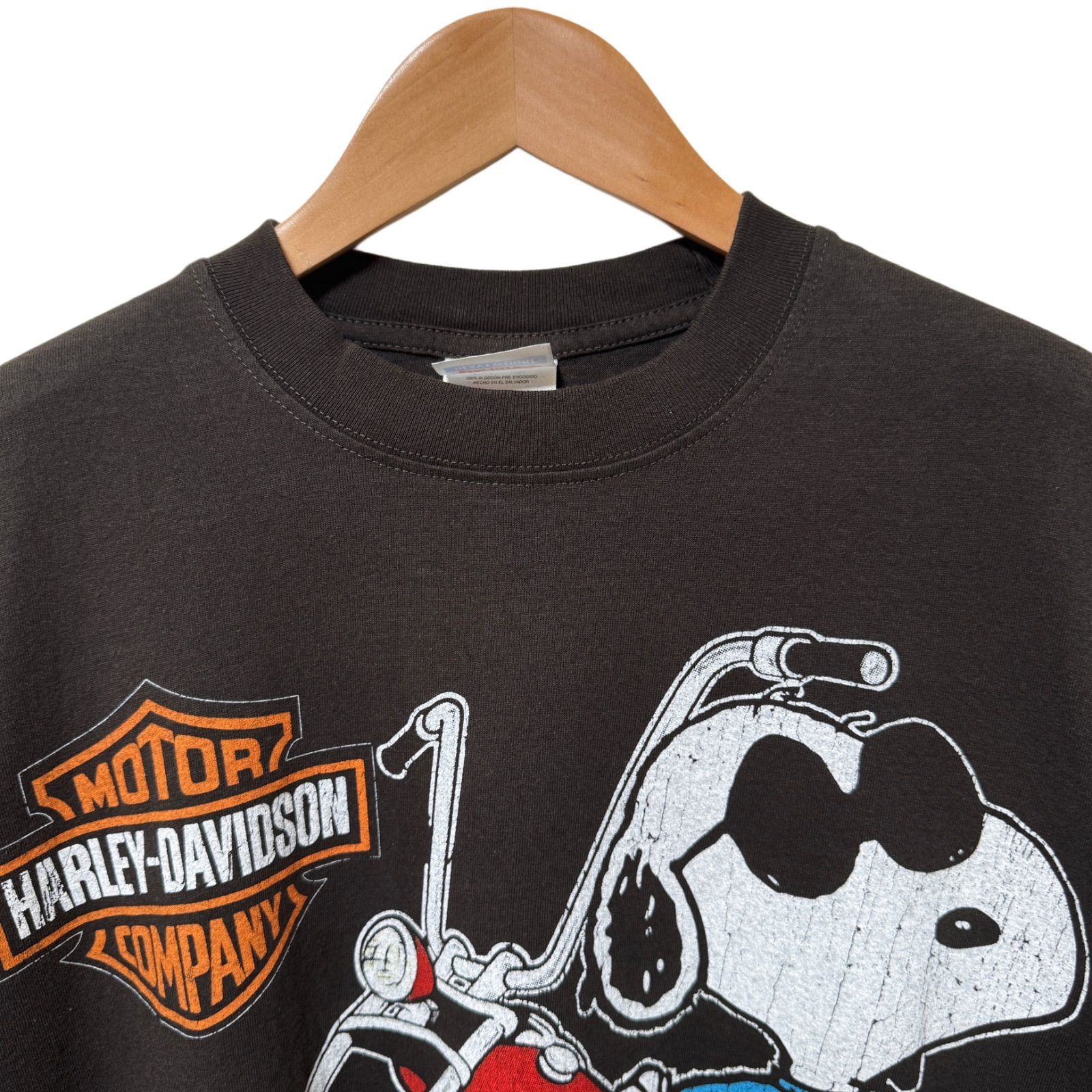 スヌーピー Tシャツ XLサイズ SNOOPY ハーレーダビッドソン