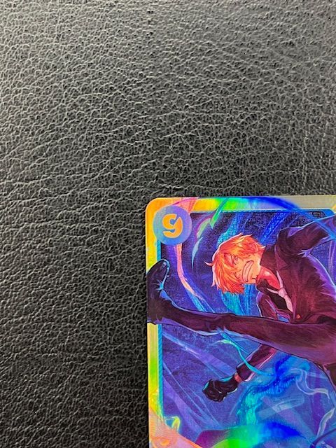 ◎ワンピースカード サンジ SEC OP06-119 金枠 青 シークレット