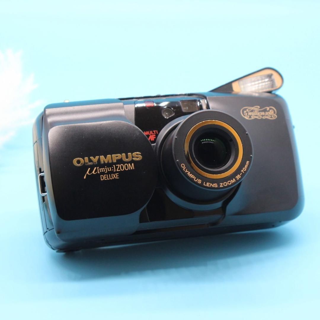 ❁ モデル❁被りたくないデザインをお探しの方に◎OLYMPUS μ ZOOM ５million❁フィルムカメラ❁