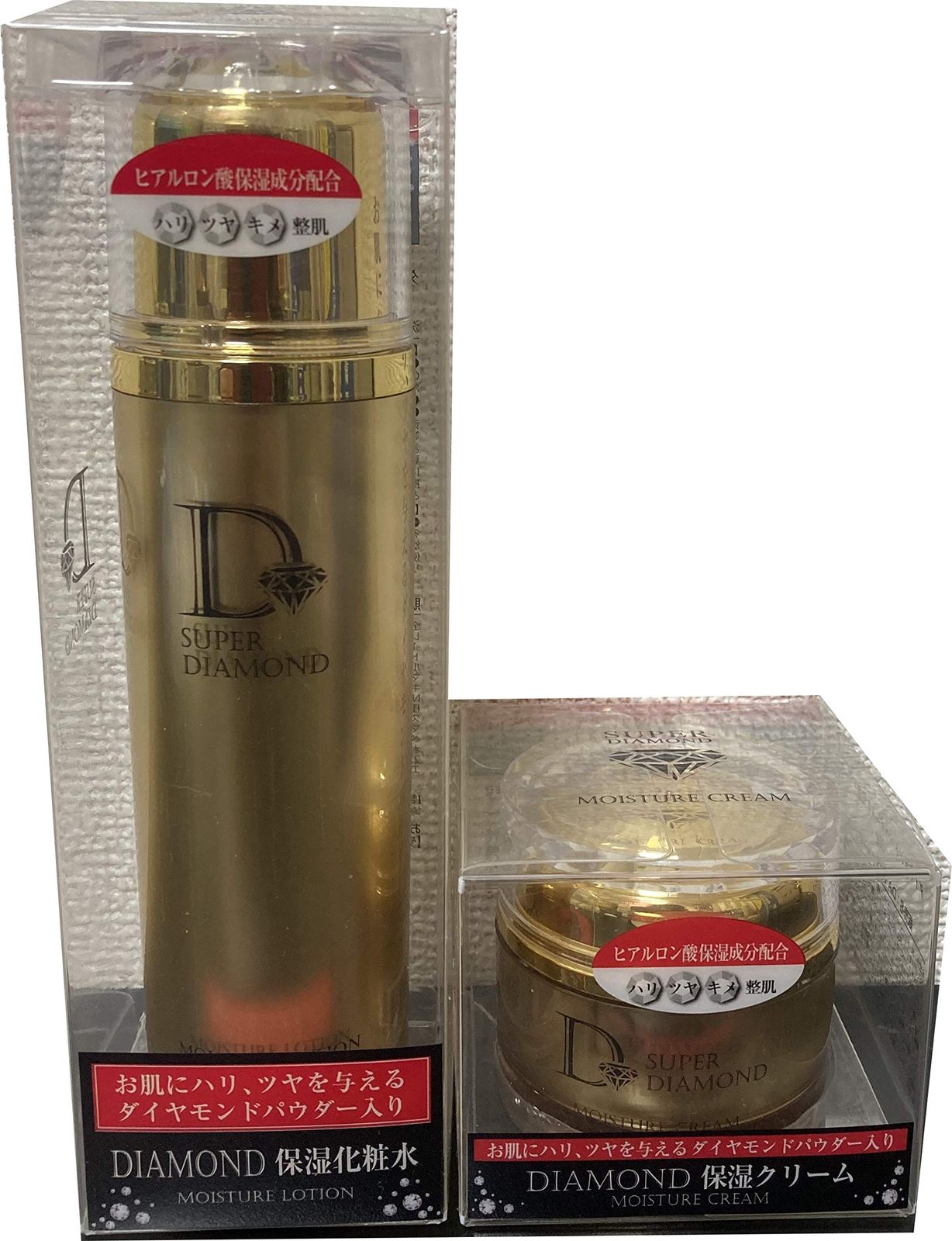 定価24000円♥️ダイヤモンド保湿化粧水＆保湿クリーム♥️【新品未使用品】 スーパーダイヤモンド 保湿化粧水 120ml + 保湿クリーム 50g × 2種