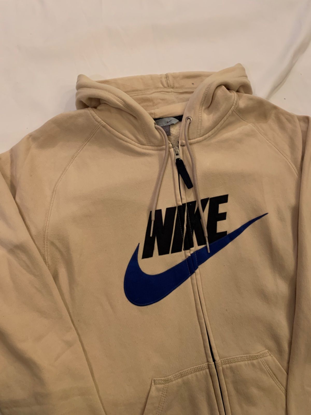 00s NIKE Swoosh Logo Zip up Hoodie ナイキ ジップアップフーディ