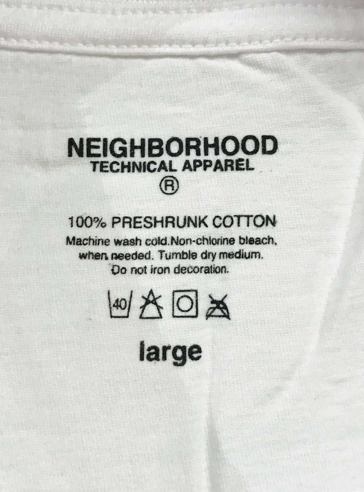 NEIGHBORHOOD CLASSIC 3PAC/C-V.SS Tシャツ