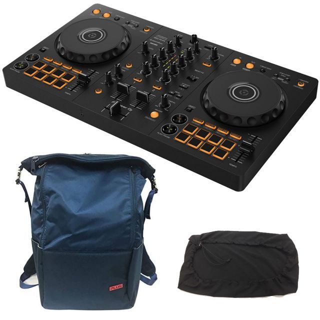 Pioneer DJ DDJ-400 カバー バッグ付 Pioneer DJコントローラー DDJ-FLX4 + DJバック PLUS-01