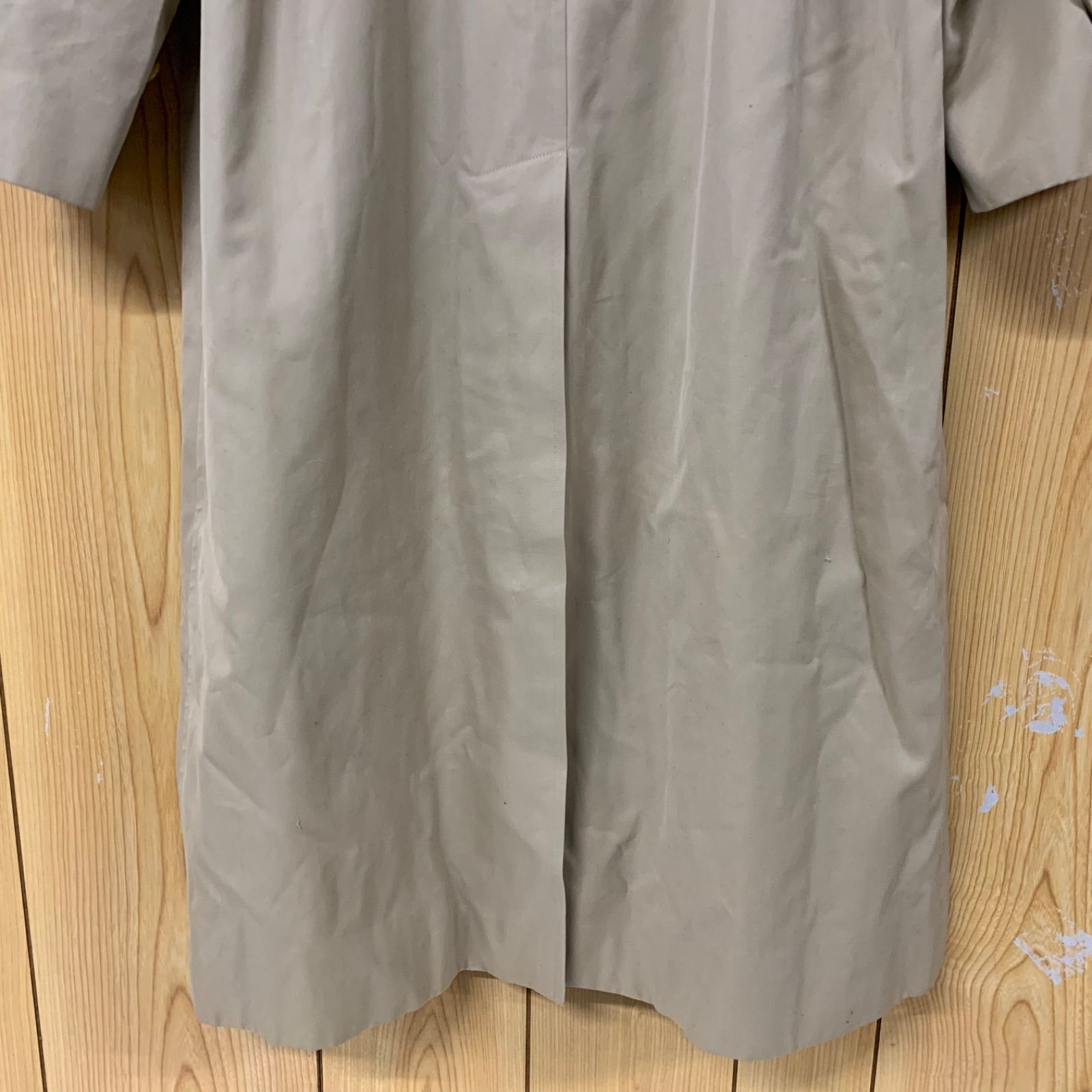 37 Burberry バーバリー トレンチコート 裏ノバチェック ベージュ
