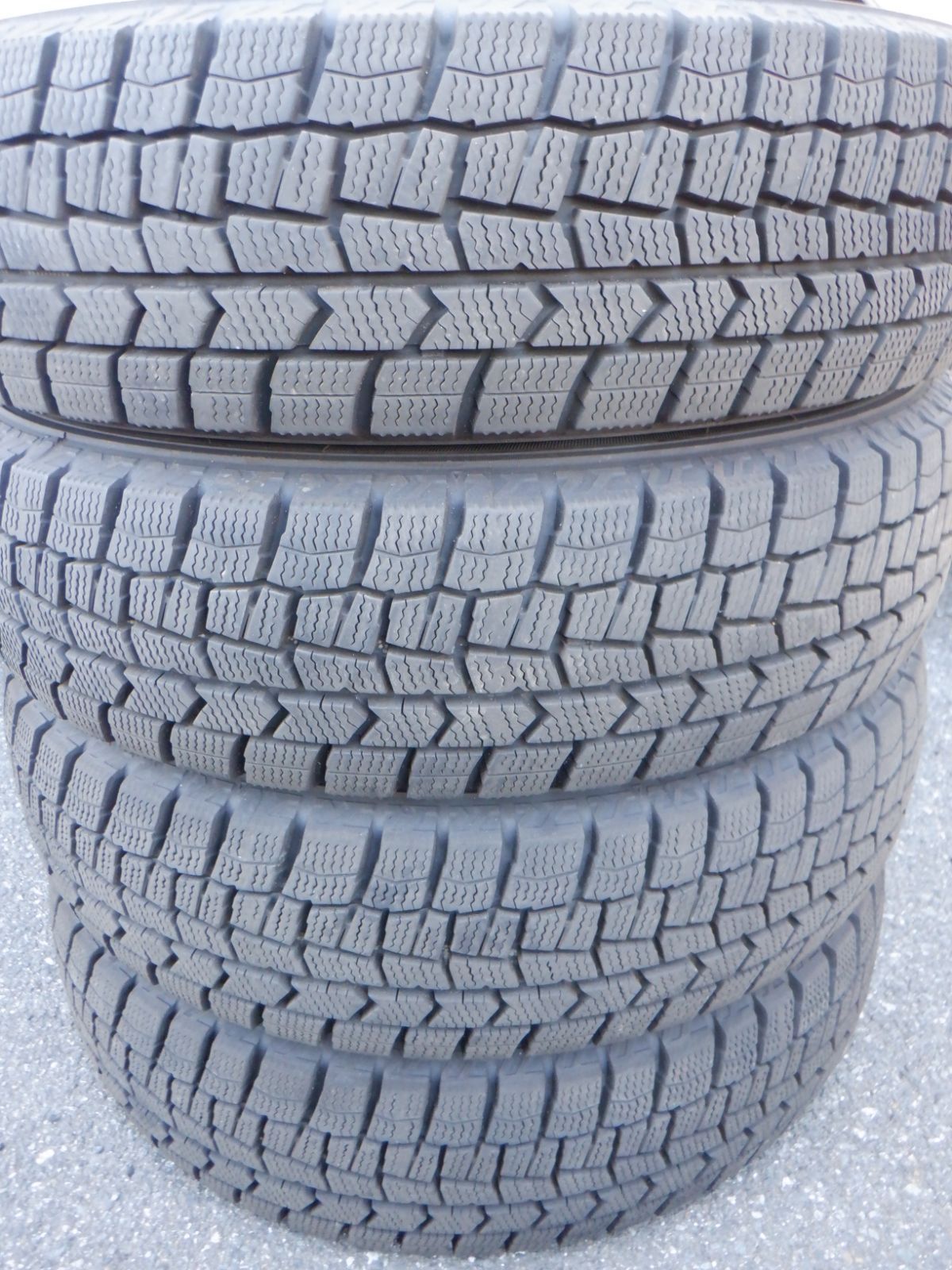 155|70R13 ダンロップ ウィンターマックスWM02 2025年 ４本 ミライース エブリィ プレオなどに