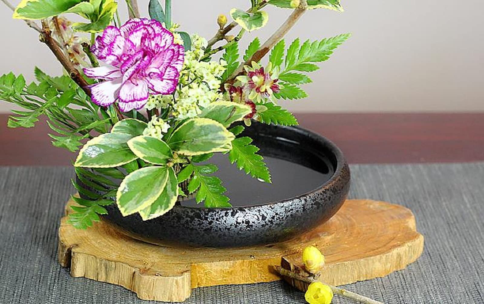 花器 大皿 丸 華道 水盤 花瓶 【公式通販】