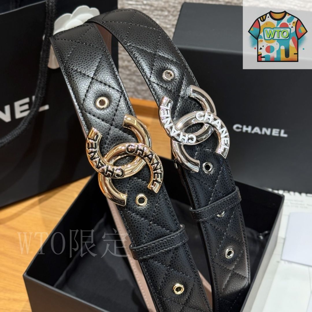 今日特価】Chanel ニューモデル レディースベルト - メルカリ