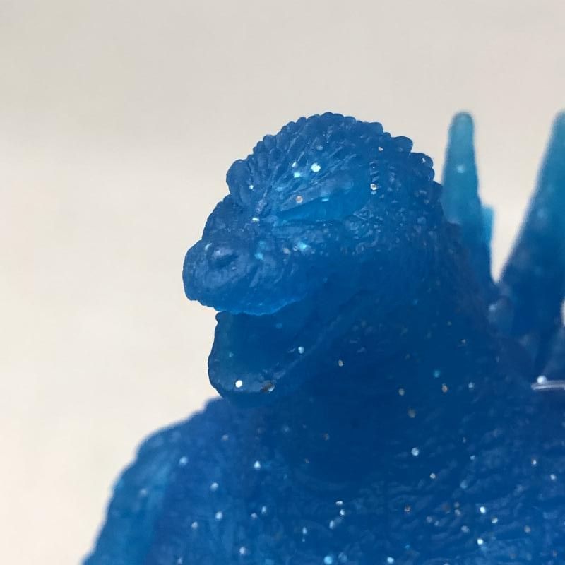 中古】バンダイ ゴジラ 2023 クリアラメブルー ゴジラ-1.0