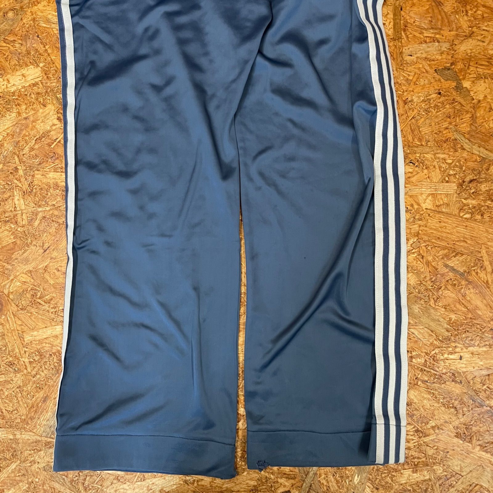 USA製 '70s~'80s ヴィンテージ adidas トラックパンツ ブルー ATP 3本