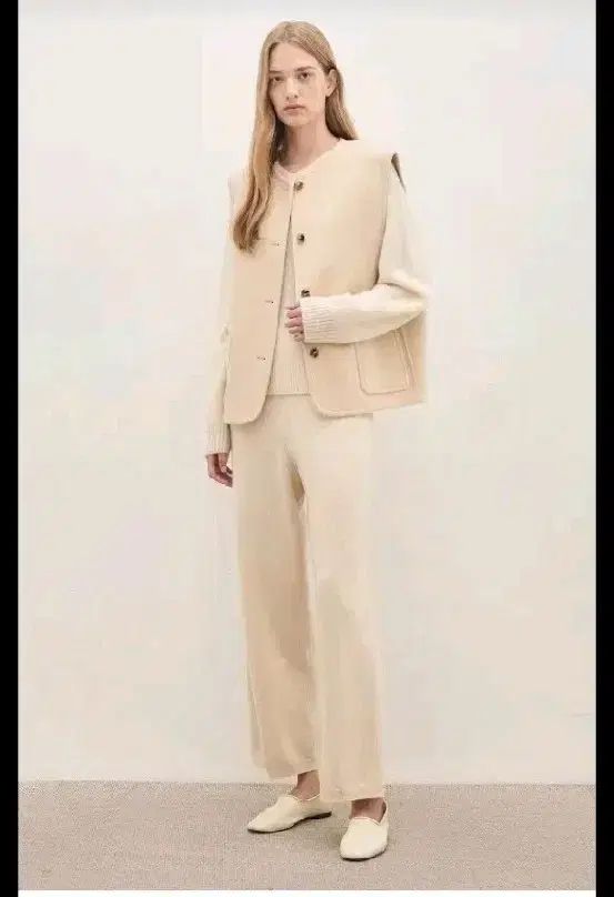 The HANDSOME the CASHMERE カシミヤ ブレンド ウール ベスト