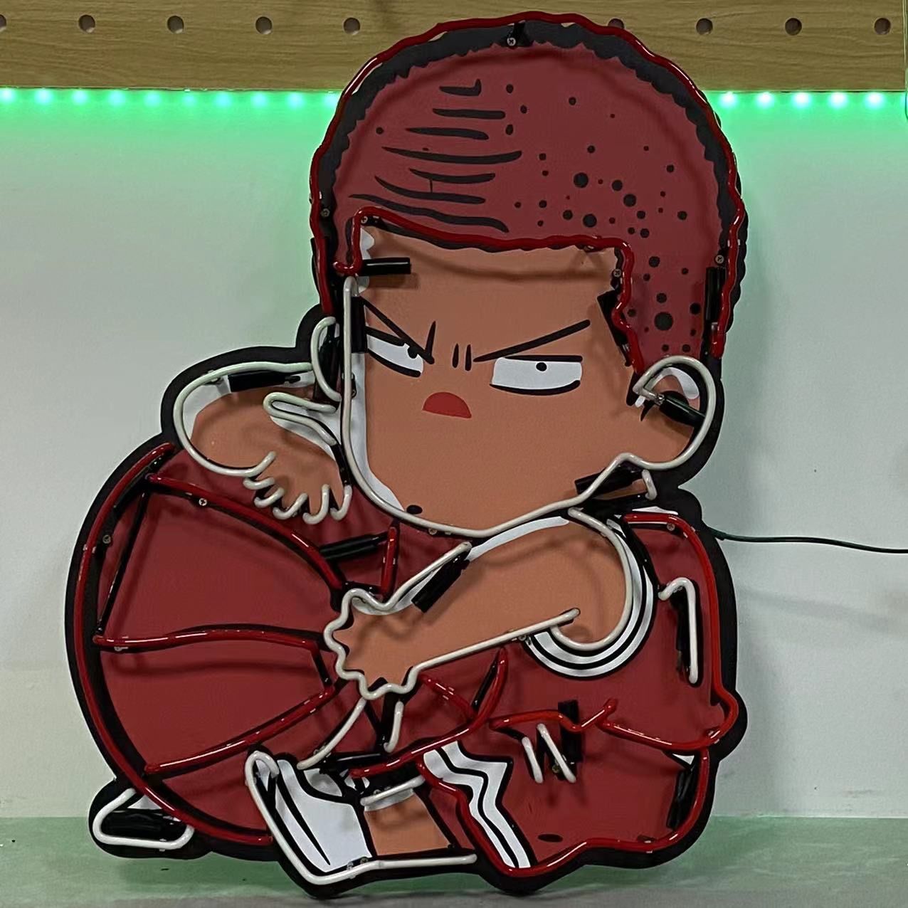 オーダーメイド バスケットボール キャラクター ネオンサイン