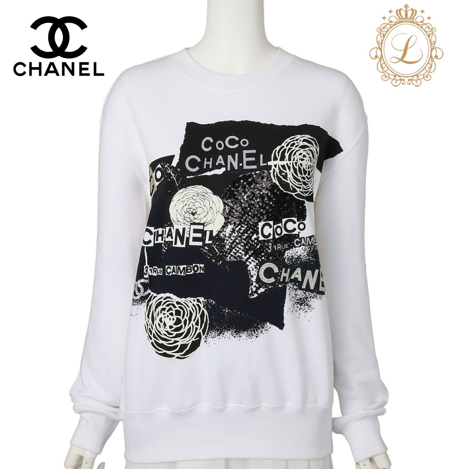 シャネル(CHANEL)シャネル カメリア グラフィックロゴ