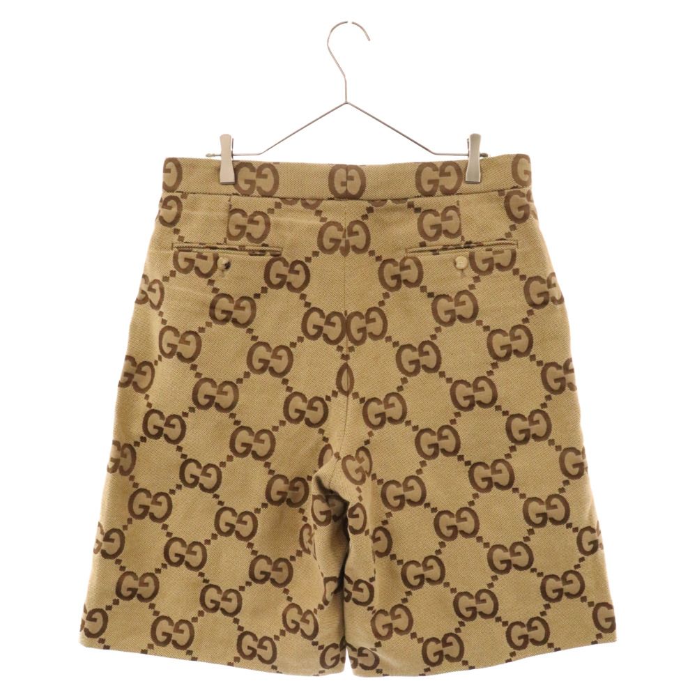 GUCCI (グッチ) ジャンボGGキャンバス ハーフパンツ 673181 ZAHT6 
