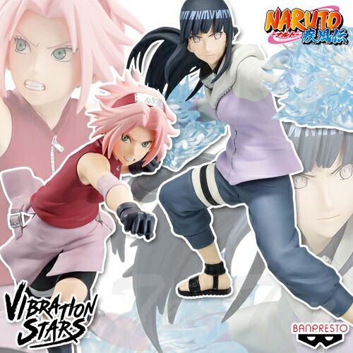 NARUTO ナルト 疾風伝 VIBRATION STARS HARUNO SAKURA＆HYUGA HINATA