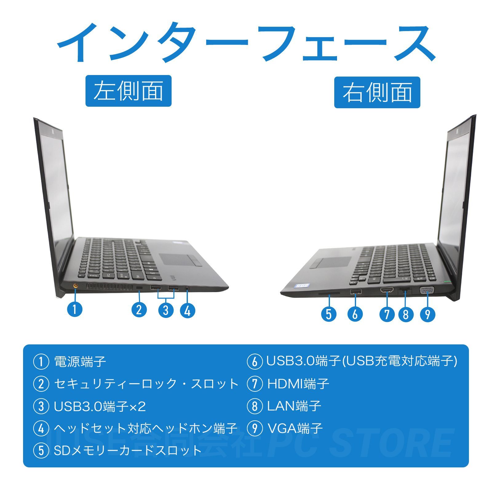 ✨SonyVAIOノートPC⭐i5⭐メモリ8GB⭐SSD256GB⭐Office SONY VAIO 8GB SSD256GB 13.3インチ i5 8世代