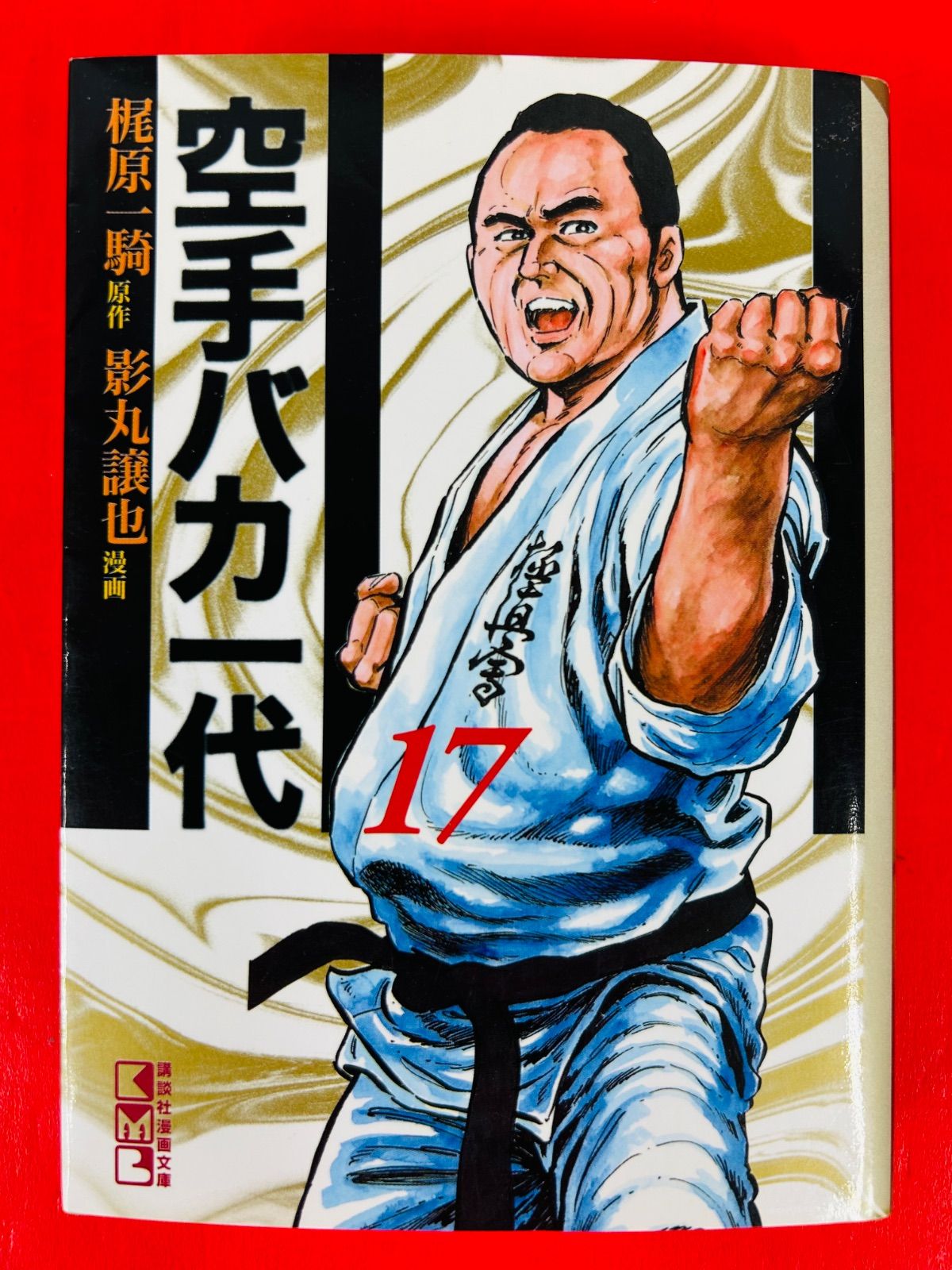 漫画コミック文庫【空手バカ一代 1-17巻・全巻完結セット】作