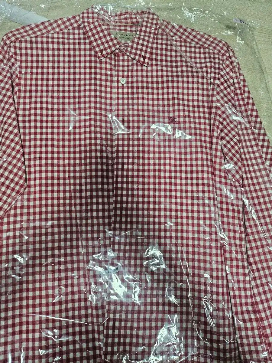 BURBERRY バーバリー 長袖シャツ メンズ / サイズXL / レッド・ブルー
