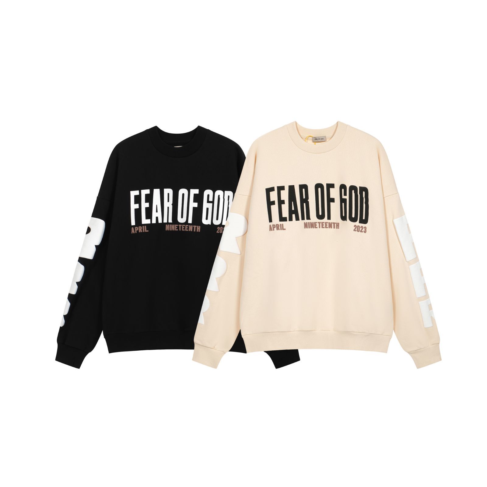 Fear of God × RRR123  トレーナー 楽天市場】FEAR OF GOD X RRR 123 CREWNECK - LIGHT OF THE