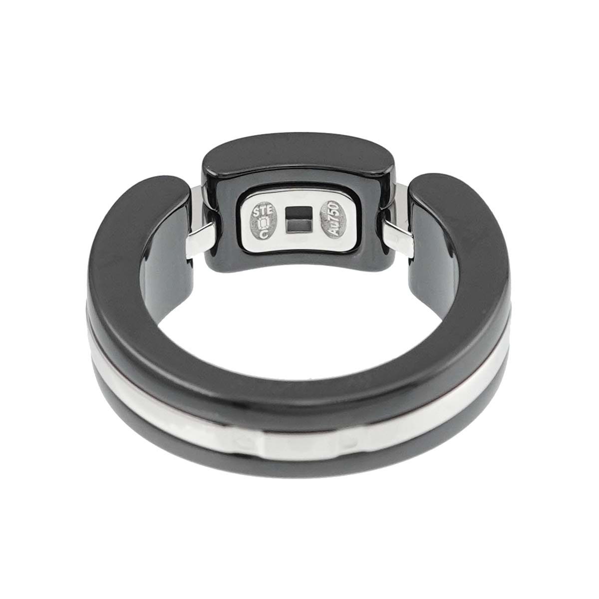 シャネル CHANEL ウルトラ #49 リング ダイヤ K18 WG ブラック 