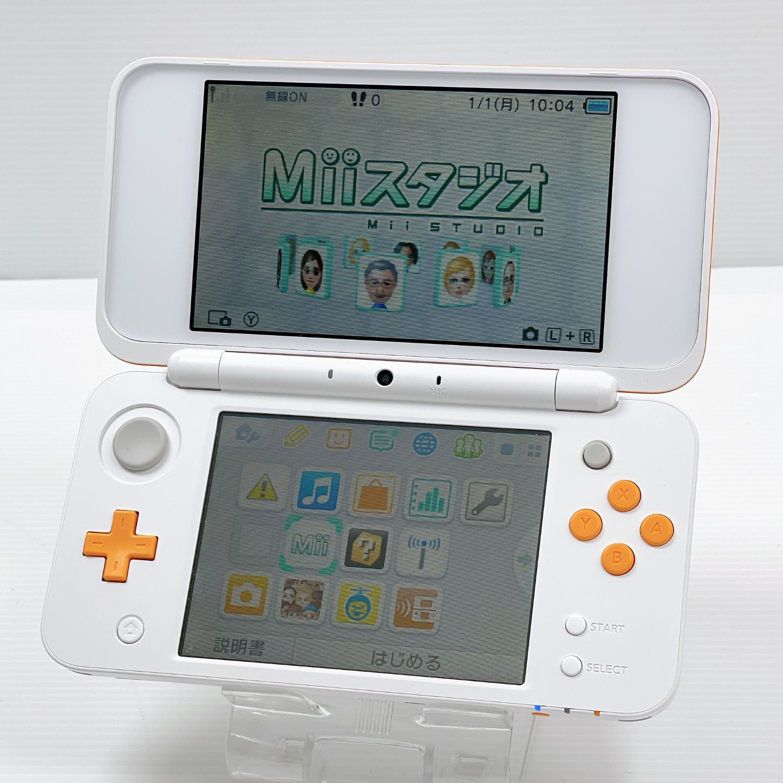 NINTENDO 3DS LL ホワイト　極美品　動作確認済 Nintendo 3DS LL ピンク⁄ホワイト 本体 未使用に近い１円～極美品