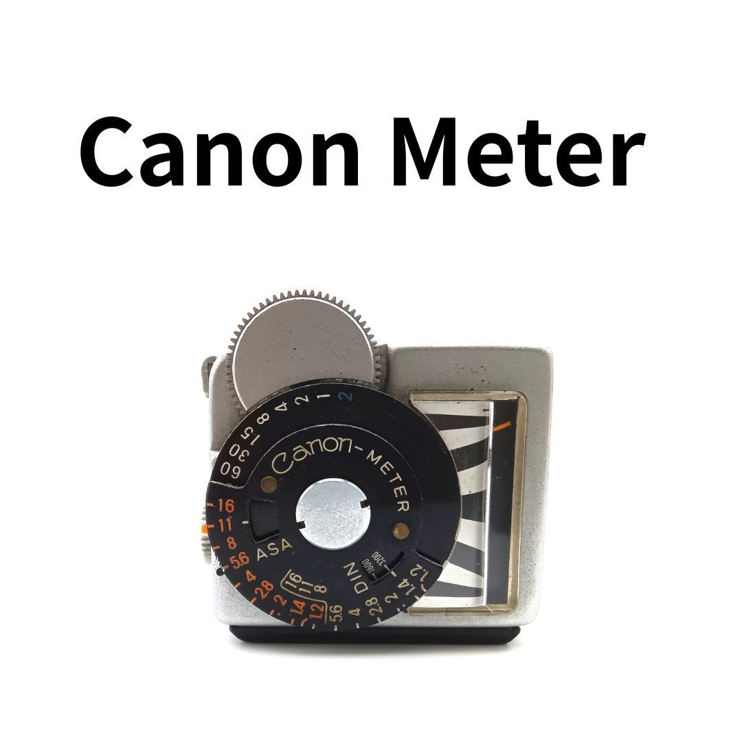 【ジャンク】Canon Meter 外付け露出計 光反応あり 精度不明 - メルカリ