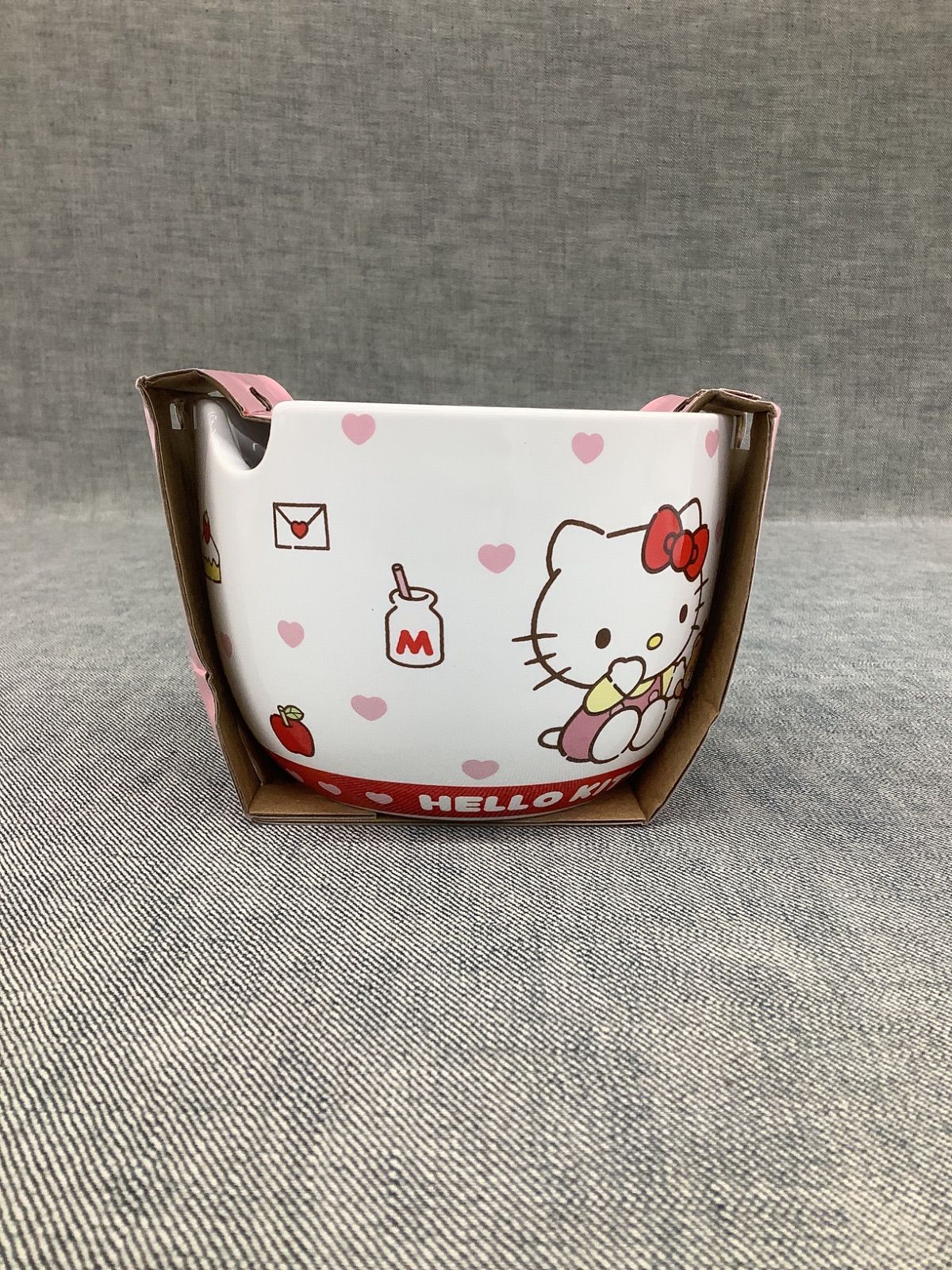 AL YG25090209 Skater サンリオ ハローキティ 陶器製ボウル & 箸