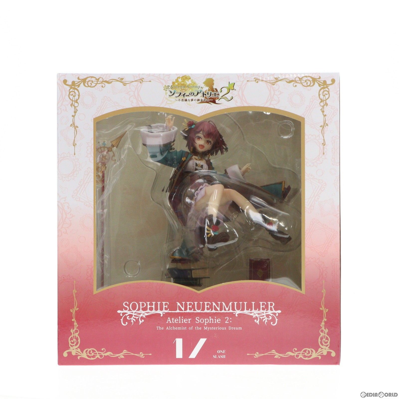 ソフィーのアトリエ２ ～不思議な夢の錬金術士～ ソフィー 1/7フィギュア 1／ ONE SLASH 第一弾タイトル『ソフィーのアトリエ2 ～不思議