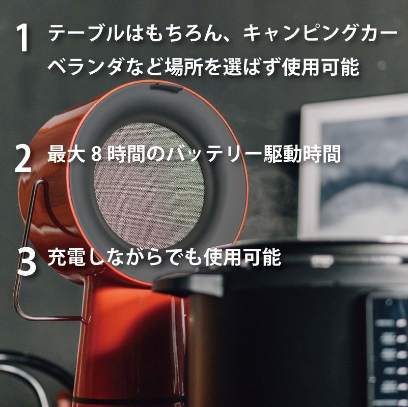 airhood 世界初持ち運べる換気扇