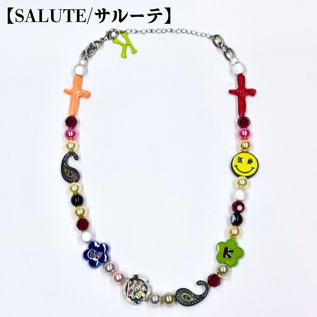 SALUTE/サルーテ】KKKKKK Smiley Flower Necklace スマイリー