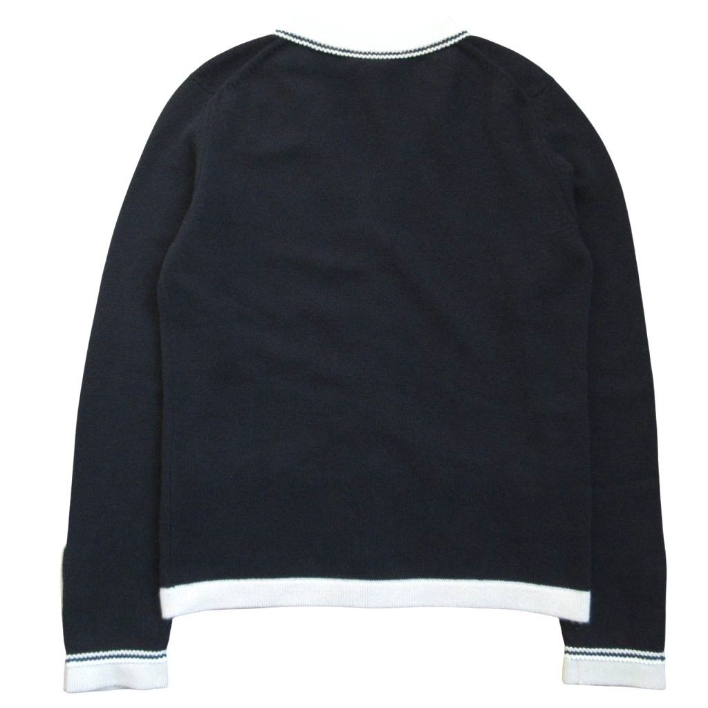 シャネル CHANEL 新品同様 タグ付 13P 英国製 カシミヤ100