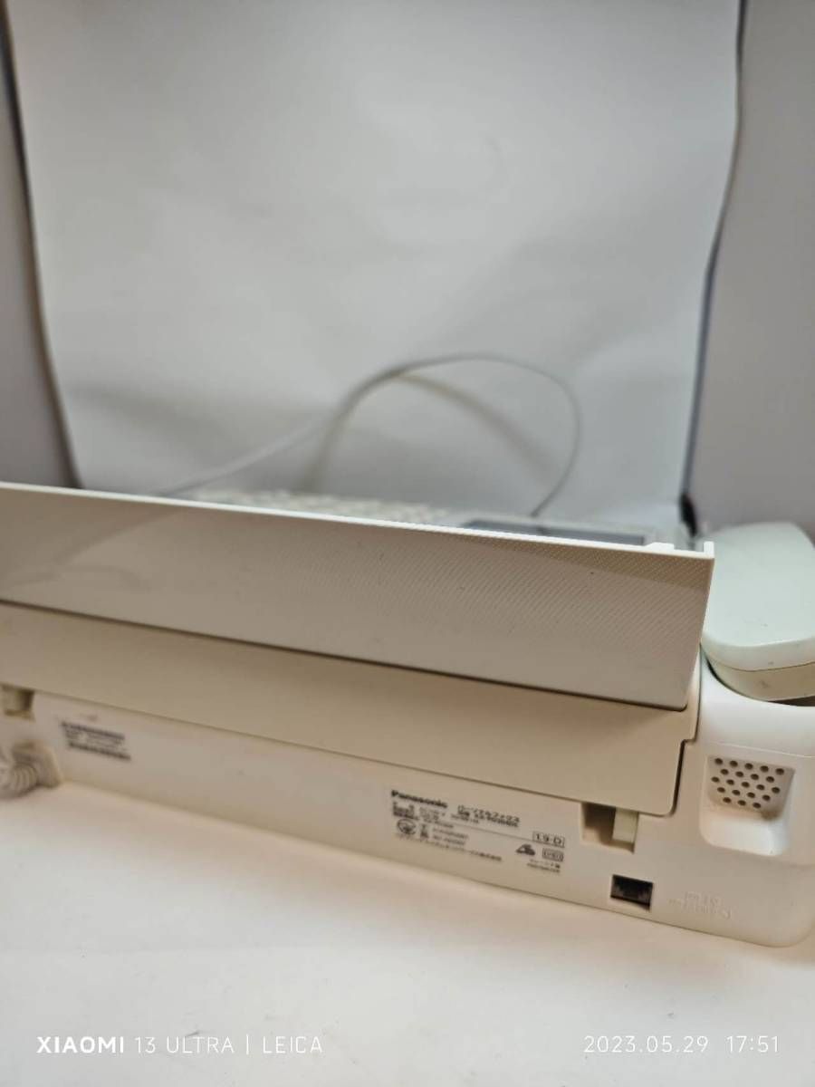panasonic パナソニック KX-PD304DL-W FAX電話機 パーソナル