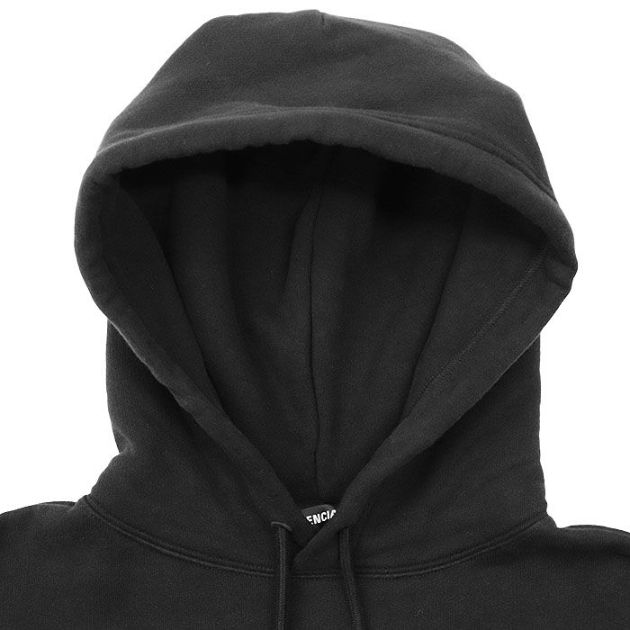 極美品】BALENCIAGA バレンシアガ パーカー 2020年製 ロゴ 刺繍 エン