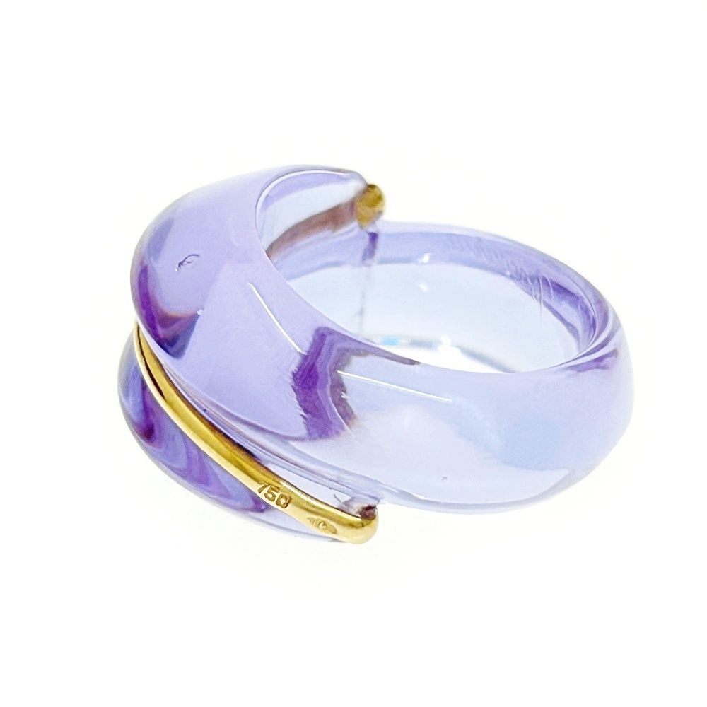 バカラ コキアージュリング パープル 楽天市場】【中古】【箱付き