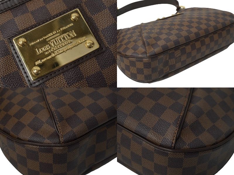 LOUIS VUITTON ルイ ヴィトン ダミエ テムズGM ワンショルダーバッグ N48181 ゴールド金具 美品 中古 62261 - メルカリ