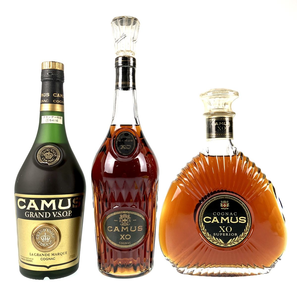 販売純正 CAMUS XO カミュ ロングネック コニャック 6本セット - 飲料/酒