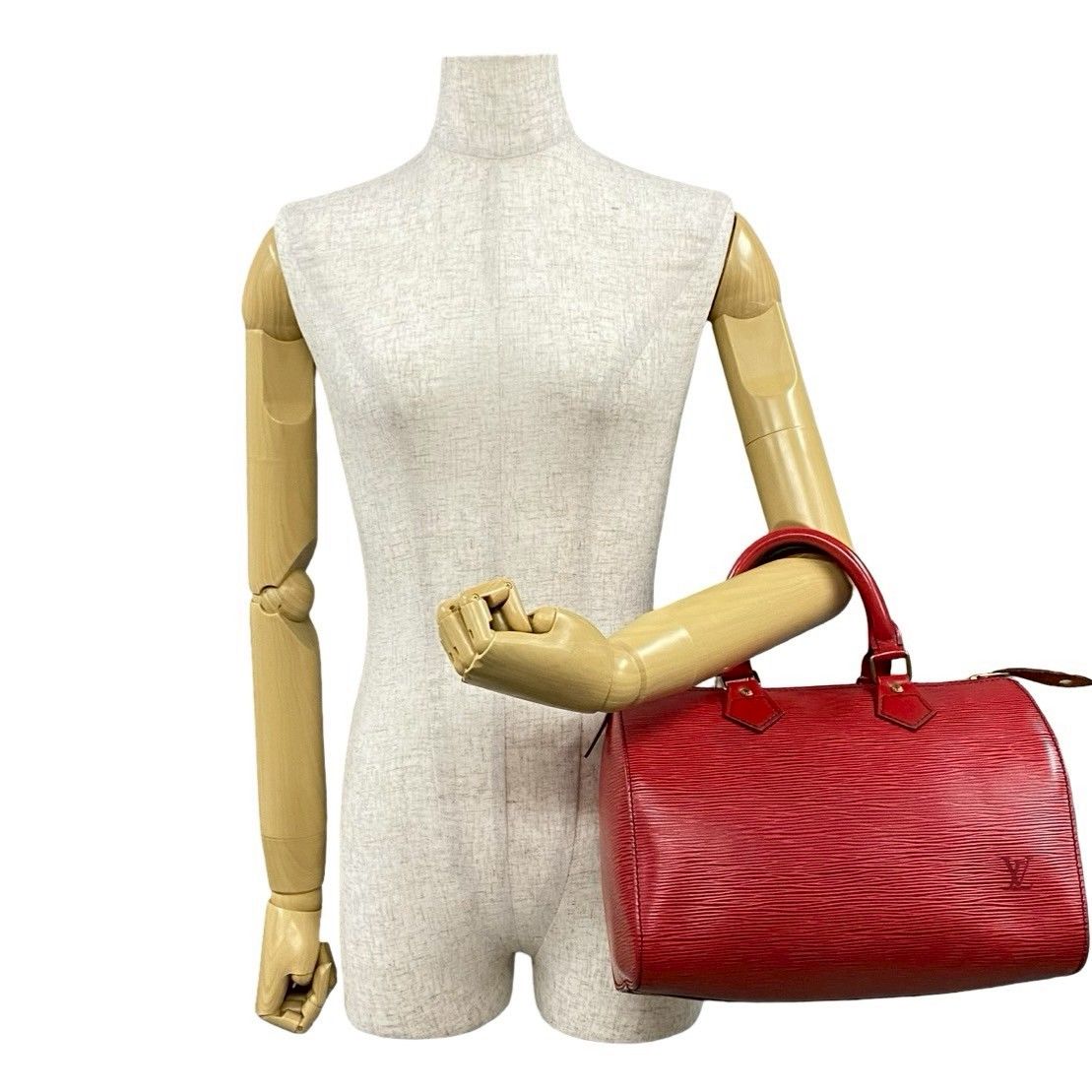 極 美品 LOUIS VUITTON ルイヴィトン スピーディ25 エピ レザー 極 美品 LOUIS VUITTON ルイヴィトン スピーディ25 エピ レザー