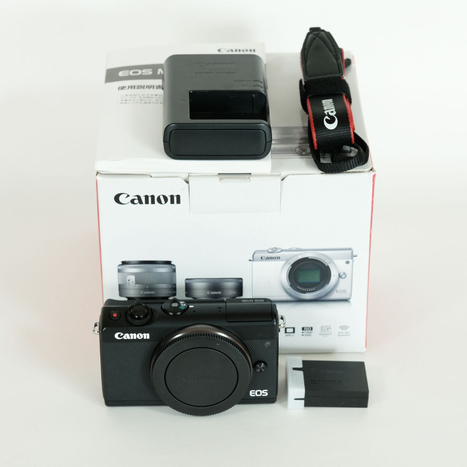 美品] Canon EOS M100 / ミラーレス一眼 / キヤノンEF-Mマウント 