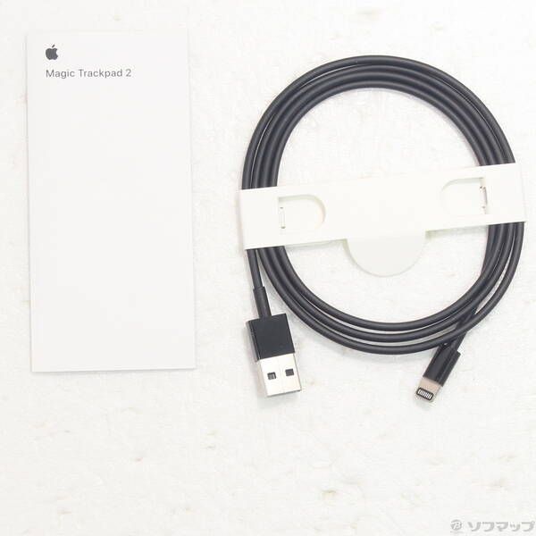 中古品〕 Magic Trackpad 2 スペースグレイ MRMF2J／A【377