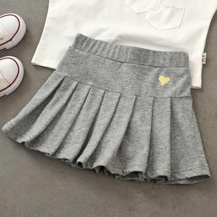 スカート 子供服 プリーツスカート スカッツ キッズ 女の子 ボトムス パンツインスカート カジュアル ジュニア シンプル ガールズ 夏服 ミニスカート スカパン 子ども服 お出かけ 普段着 通園 通 pop825 STEELWINDOWSANDDOORS_COM