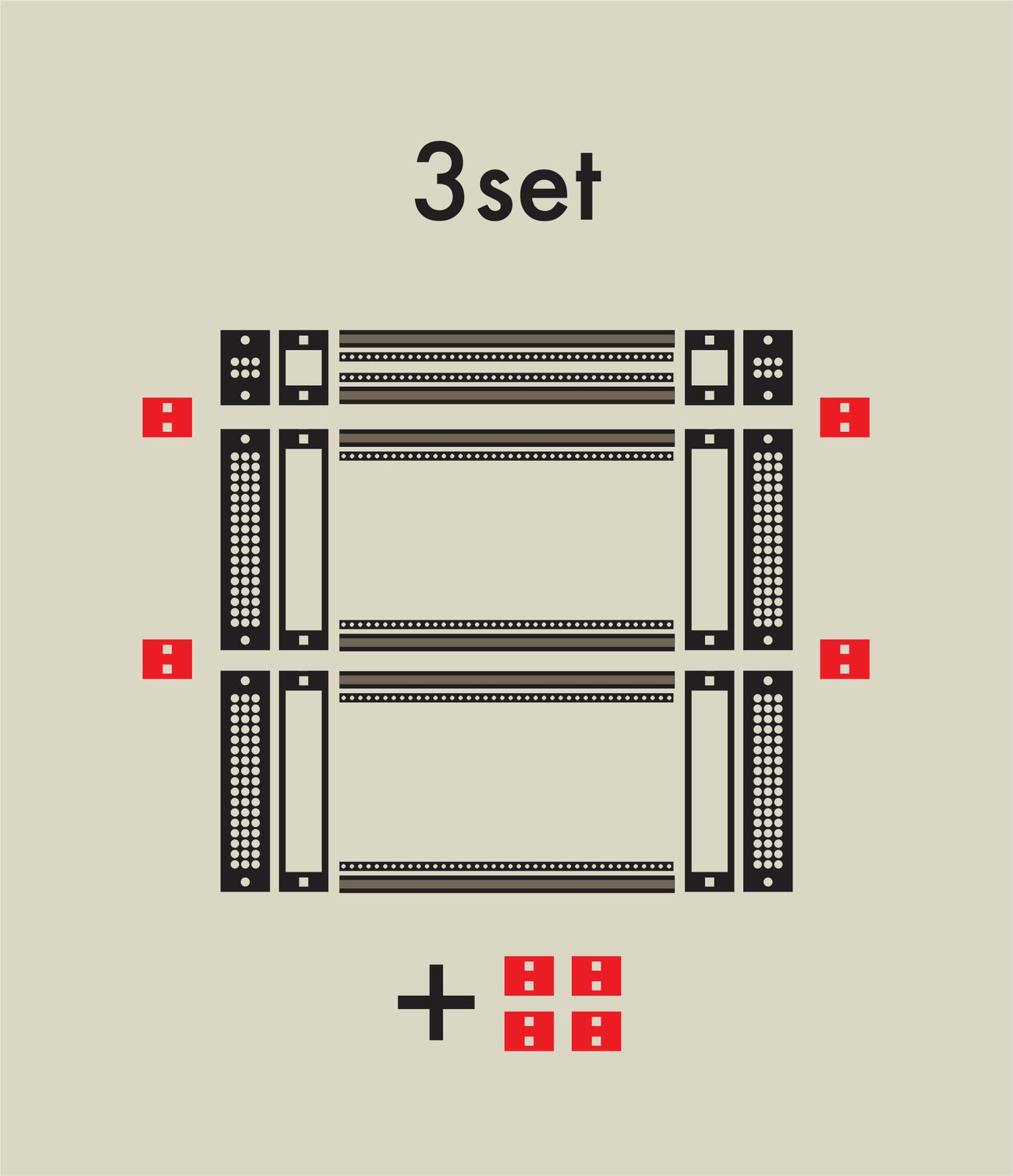 Modular zudo-rail-40