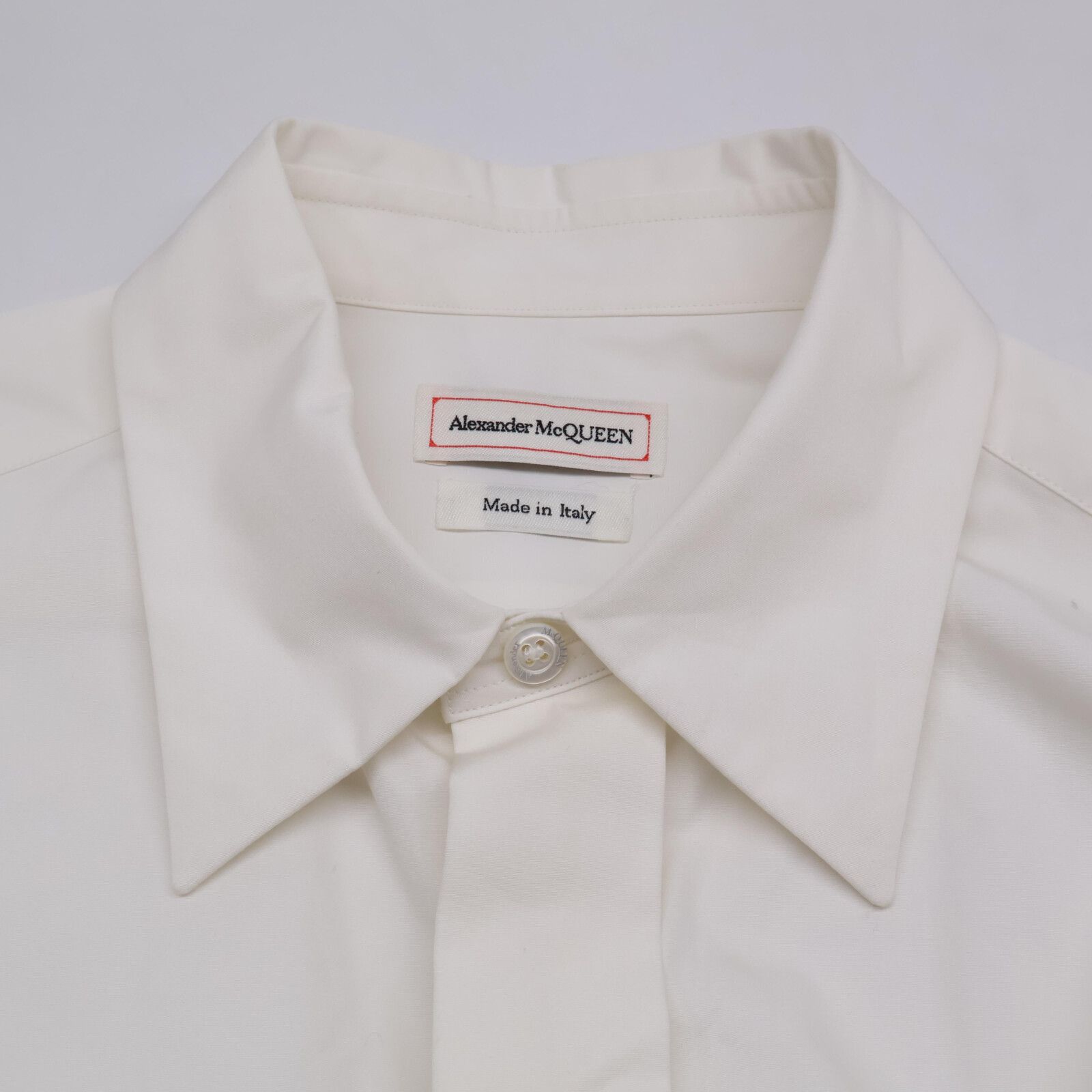 14ssアレキサンダーマックイーンAlexander McQUEEEN名作シャツ Alexander McQueen アレキサンダーマックイーン ALEXANDER