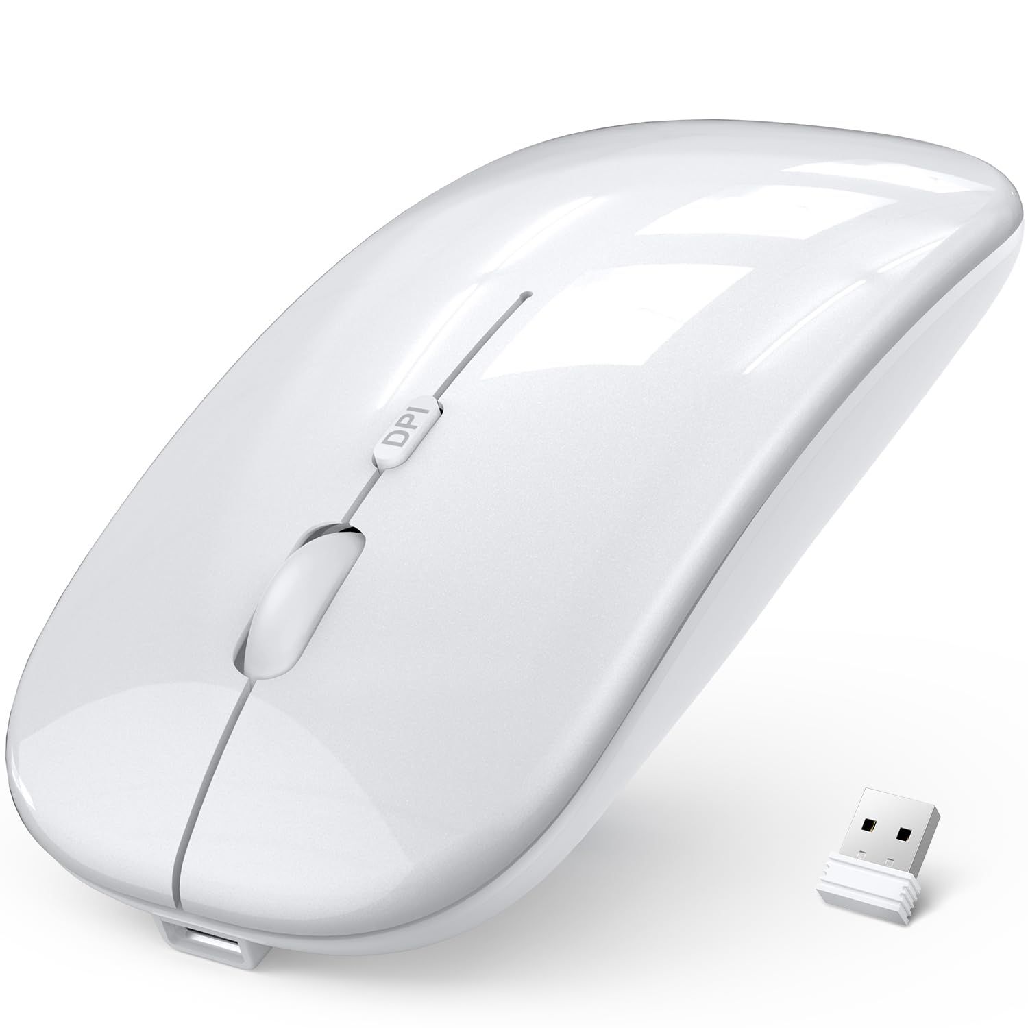 Mac Windows PC対応 3段階DPI切替 左利き コンパクト