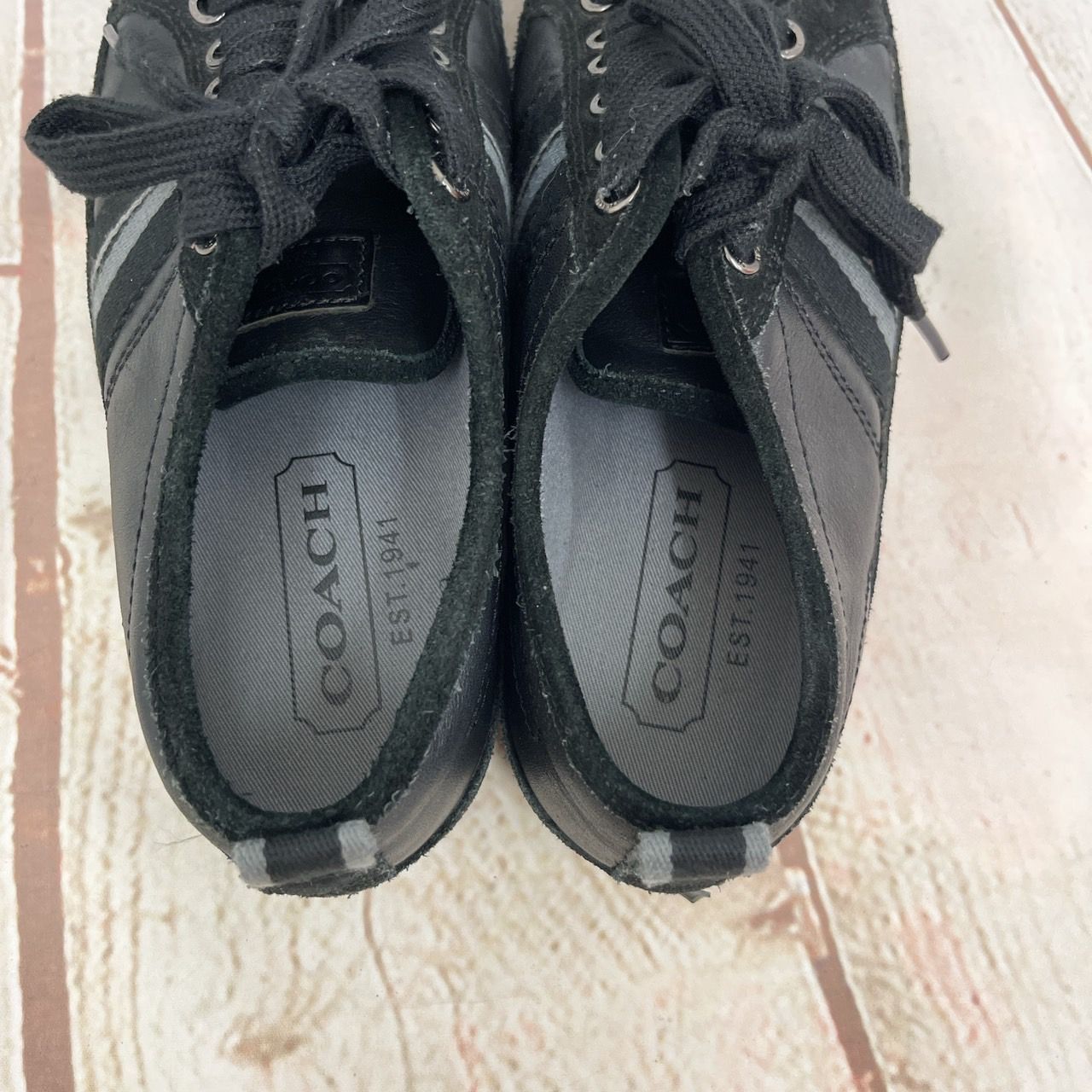 COACH  美品 メンズ シューズ25cm COACH 美品 メンズ シューズ25cm 公式】COACH – コーチ シューズ