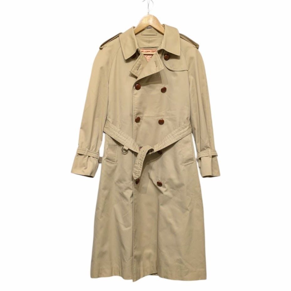 90s Aquascutum アクアスキュータム トレンチコート ライナー取り外し可 ベージュ