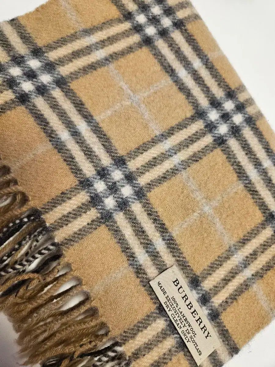 BURBERRY バーバリー マフラー ラムウール 正規品