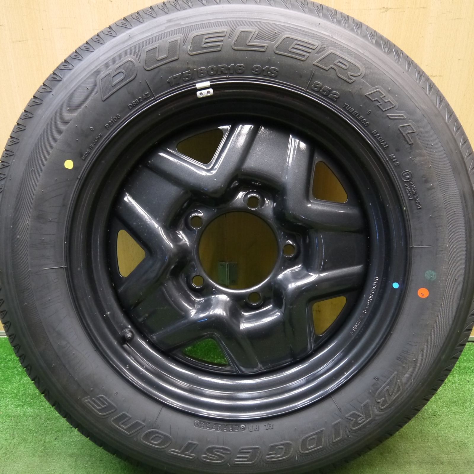 新車外し！22年！1本☆スズキ JB64 W ジムニー 純正 スチール 175 
