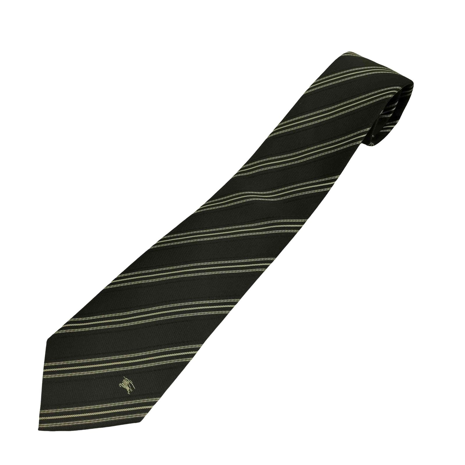 BURBERRY 23ss Black Logo Tie ネクタイ ロゴ 限定 バーバリーブラックレーベル BURBERRY BLACK LABEL ロゴ刺繍