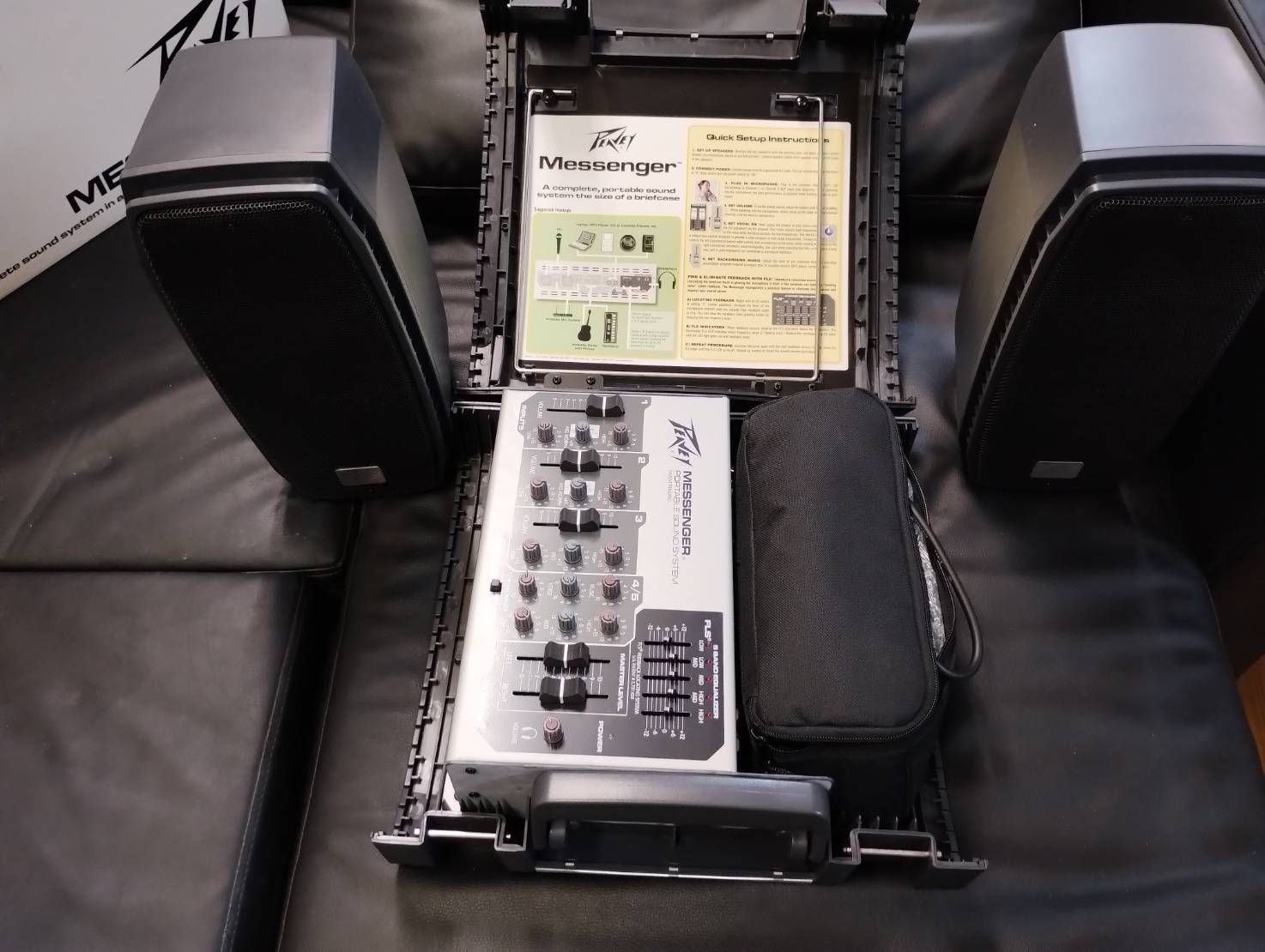 Peavey Messenger M100 ポータブルPAシステム