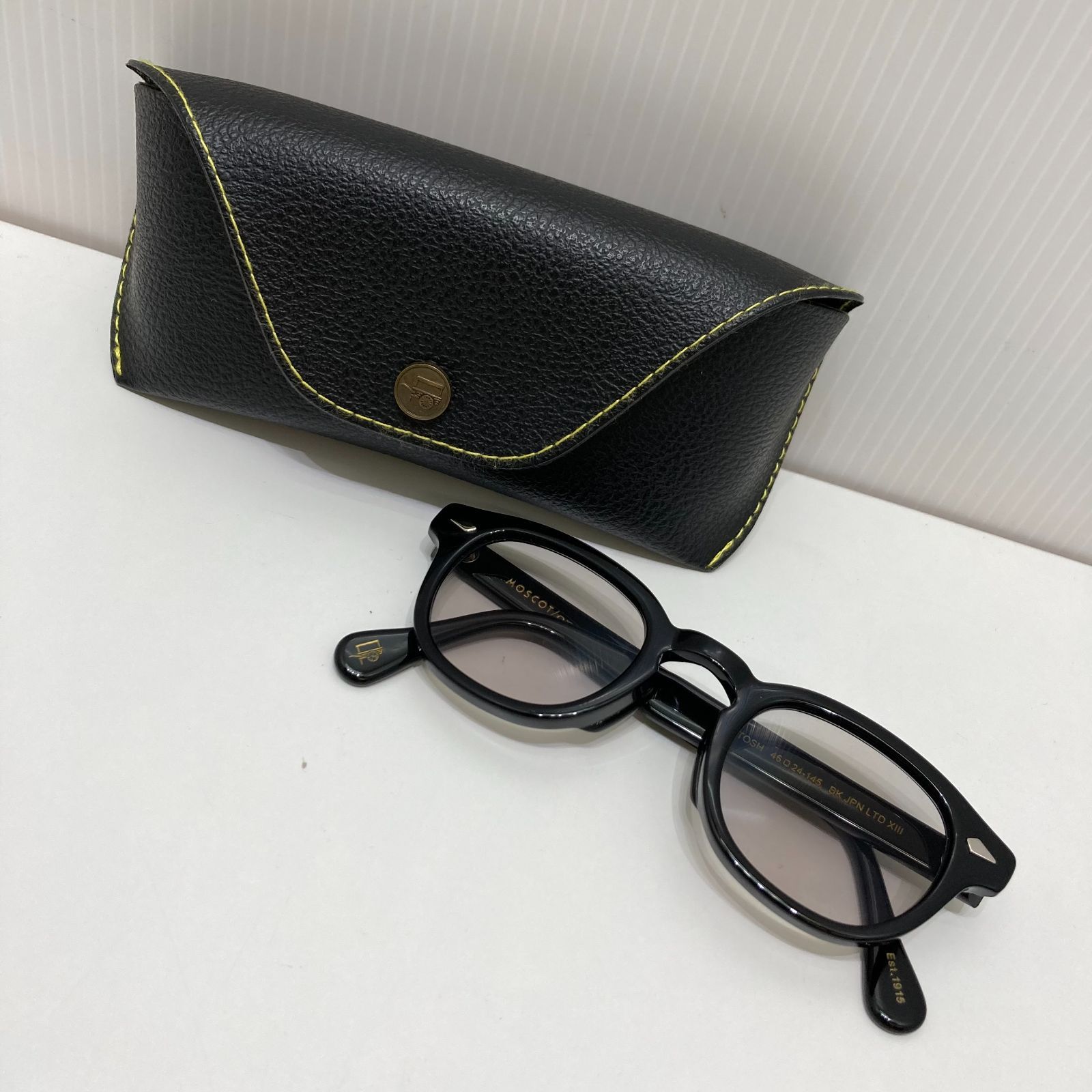 MOSCOT LEMTOSH サングラス 眼鏡 4624-145 BK JPN LTD XIII 日本限定 ブラック