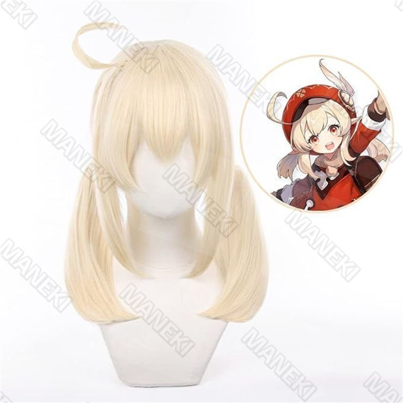 原神 クレー コスプレ セット済み ウィッグ